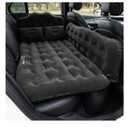 Car Air Mattress Bed: Inflatable Back Seat Air Mattress for Car, Thick Camping Sleeping Pads with 2 Pillows & Air Pumps, Fits Sedan/Truck/SUV, Black