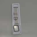 Goton Bling Silicone Band Case Compatible for Apple Watch 40mm with Edge Protector Cover[No Glass], Strap Color Changes with Angle for iWatch SE 3/2/1 Series 6 5 4