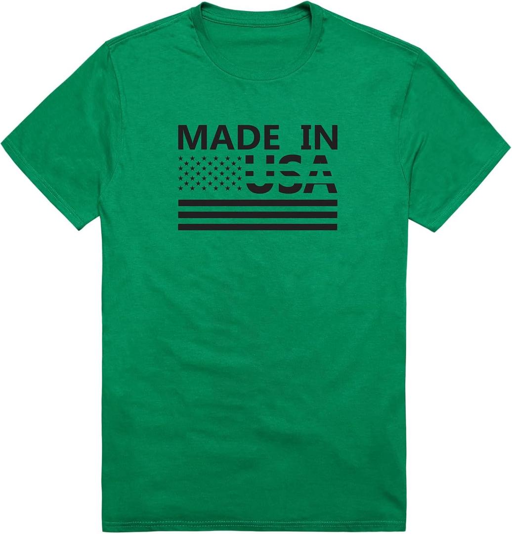 Rapiddominance America Basic Tees (Green, XL)