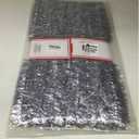 PEPPERLONELY 100 FT Commercial Length Christmas Garland Classic Christmas Decorations, Silver