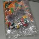 Hicarer 7 Pcs Black History Poncho Costume for Women African American Shawl Accessories Set Kente Jamaican Outfits