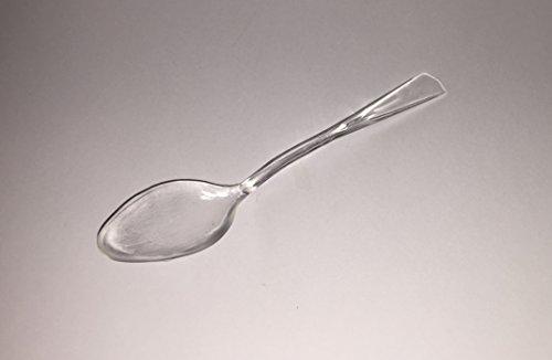 Clear Mini Spoon 3.9" - Set of 250 (1 Case)