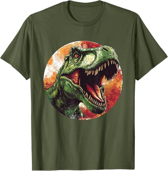 Dinosaur Dino Trex Graphic T-Shirt. M Size