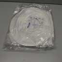 KatchOn, Hanging Ghosts Halloween Decor - Pack of 10 | Xtralarge Indoor Halloween Hanging Decorations, Ghost Garland Decorations, Paper Lanterns, Hanging Paper Fans | Spooky Hanging Decorations (White and Orange)