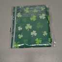 XCHI Green Shamrocks St. Patrick's Day Tablecloth Rectangle Table Cloth Washable Table Covers for Indoor Dining Home Party Decorations 52x70 Inch