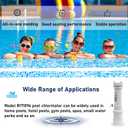320 Pool Chlorinator Compatible with Rainbow R171096 Automatic Inline Chlorine/Bromine Feeder, R171096 Feeder with Complete Accessories for Home Pools, Small Commercial Pools, Spas, Etc.