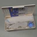 Electric Nasal Aspirator for Baby, Nose Aspirator for Toddlers, Rechargeable Baby Nose Sucker, Nose Cleaner with 3 Silicone Tips, 5 Suction Levels, Music and Light Soothing FunctionBlue