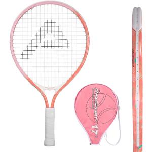 AMA SPORT Kids Tennis Racket for Junior Toddlers Starter Kit 17" Tennis Racquet for Girls and Boys with 420D Nylon Shoulder Strap Bag