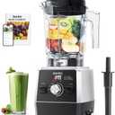Aeitto Blenders for Kitchen 1800W Professional Countertop Blender, 68Oz Large Capacity Smoothie Blender with 3 Programs & 7 Speeds for Smoothies, Ice Crush, Frozen Drinks, Black