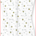 SwaddleMe by Ingenuity Compression Baby Swaddle Pod, Two-Way Zipper for Easy Diaper Changes, Improves Sleep & Calms Startle Reflex, 0-2 Months, 1.0 TOG, 2-Pack - Little Bees