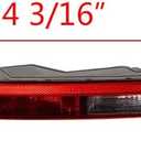 Astra Depot Replacement For US Edition 2018-2021 Audi Q5 80A945069A Rear Bumper Tail Light Reverse Light Fog Lamp Left-Driver + Removal Tool