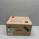 IRIS USA 6 Qt. Storage Bins with Lids, 4-Pack, |Made in USA|, Small Plastic Craft Container Sensory Totes for Art Supplies, Paper, and Office, Stackable - Clear