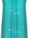 Pogo Plastic Water Bottle with Chug Lid and Carry Handle, Reusable, BPA Free, Dishwasher Safe, Perfect for Travel, School, Outdoors, and Gym | 18oz, 32oz, 40oz, 64oz (Teal)