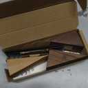 Homeforia Walnut Wood Coat Hooks, High End Walnut Wood & Black Metal Wall Mounted Coat Hooks, Mid-Century Modern Clothes Hooks, Heavy Duty Wooden Hooks for Hanging Coats, Hats, Towels & More, Set of 2