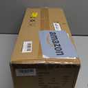 DLLT 3-Light Bathroom Light Fixtures: Black and Gold Modern Vanity Lights with 3 E26 Bulbs - Clear Glass Shade Bathroom Wall Lamp for Mirror Kitchen Living Room Hallway Cabinet Porch