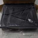 Lockable Mailboxes with Keys,Outdoor Wall Mounted Mail Box with Large Capacity,14 3/10" x 4 1/10" x 13",Black