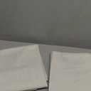 LAMIT Full Blackout Window Linen Curtains for Bedroom, 54 Inches Thermal Window Curtains Back Tab and Rod Pocket Privacy Protected Burlap Panels with White Liner, 2 Panels, 52 x 54 Inch, Stone