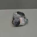 16/3 Black Indoor Outdoor Extension Cord 10 Ft Waterproof, Extension Cord with 3 Prong Grounded Plug,13A 1625W 16AWG SJTW, Flexible Weatherproof Power Cable for Offices, Gardens and Lawns