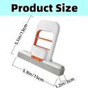 Mini Foldable Desktop Mop, Sponge Wet & Dry Mop, Portable Lazy Self-Squeeze, No Hand Wash for Bathroom, Kitchen, Desktop, Glass, Living Room, Car (2-Pack+6 Pads+3 Hooks)