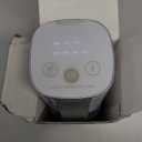 Water Dispenser for 5 Gallon Bottle with Digital Display, 4 Dispense Modes, Portable USB Charging Electric Water Pump, Foldable Spout, Food-Grade Water Jug Pump for Home, Office, RV, Campin(White)