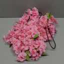 Sunm Boutique Pink Faux Cherry Blossom Branches, Artificial Cherry Blossom Stems Cherry Blossom Flowers Vase Arrangements for Wedding Home Party Kitchen Decor, Set of 3