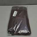 MIULEE Decorative Linen Euro Sham Pillow Covers 22x22 Inch Dark Brown Boho Farmhouse Neutral Winter Couch Throw Pillows for Bed Pack of 2 Accent Modern Pillowcase Sofa Livingroom Home Decor