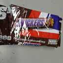 SNICKERS Full Size Milk Chocolate Candy Bars, 11.16oz bag, 6 Bars per bag | Peanuts, caramel and nougat in milk chocolate, satisfying on the go, on road trips or at the desk, party favors (EXP 08/01/26)