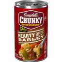 Campbell's Chunky Soup, Hearty Beef and Barley Soup, 18.8 Oz Can