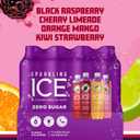 2 x Sparkling Ice Purple Variety Pack, Flavored Water, Zero Sugar, with Vitamins and Antioxidants, 17 fl oz, 12 count (Black Raspberry, Cherry Limeade, Orange Mango, Kiwi Strawberry) (EXP 11/17/26)