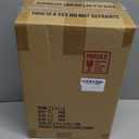 12 Pack Middle Organizers and Storage, Pantry Organization and Storage Bins, Cabinet Organizer, Clear Plastic Storage Containers with Handle Acrylic Storage Bins for Cabinet, Fridge