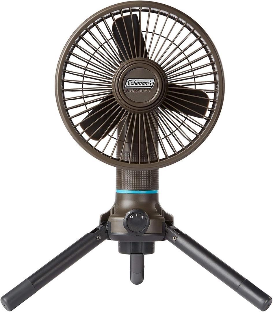 Coleman OneSource Rechargeable Outdoor Camping Gear: Camp Shower, Cordless Vacuum, Fan, Speaker, & Air Pump Options with Included Rechargeable Battery