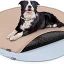 Paw Inspired Round Washable Pee Pads for Dogs (2 Pack), Reusable Puppy Pads for Potty Training, Whelping, Waterproof Mat, Leakproof, Non-Slip Liners (48 Inch, Pack of 2)