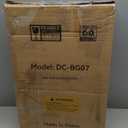 Decofy Farmhouse Nightstand with Charging Station & Large Storage, Set of 2 Modern End Tables with Outlets, USB Ports and Type-C Ports, Easy Assembly for Bedroom (Off White)