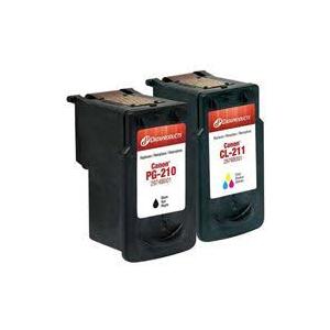 Dataproducts Remanufactured Canon PG210/CL211 Ink Cartridge Combo Pack