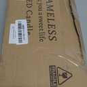 Fo32won Ivory White LED Flameless Pillar Candles Battery Operated with Remote Timer, 5 Pack 3D Flickering Acrylic Candles for Home Living Room Bedroom Fireplace Wedding Party Holiday Decor & Gift (Two Batteries Operated)