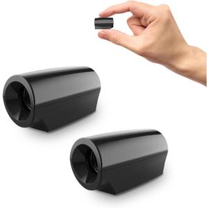 Elook Deer Warning Whistles Device for Car, Save Deer Whistle with Upgraded Acrylic Double-Sided Tape, Mini Size, 2 Pack (Patent Registered)