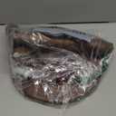 Small Round Side End Table - Solid Wood Accent Coffee Table for Living Room, Modern Bedside Drink Table Nightstand with Pedestal, Vintage Corner Couch Tables for Bedroom Small Spaces, Rustic Brown