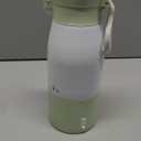 JDZ Portable Bottle Warmer 16000mAh Rechargeable, 17oz Milk Warmer for Travel with Rapid Heating, 7 Temp Settings, 316 Stainless Steel Water Warmer with LED Display for Breast Milk, Formula, Water (Green)