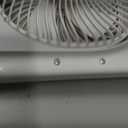 shinic 3-Speeds Window Fan with 180+90 Rotatable Fans, Manual Reversible, Vertical Window Fan with Rigid & Accordion Expanders, Width Adjustable (21.65" to 33.27"), Ideal for Home, Kitchen, Bedroom
