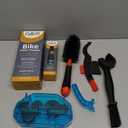 Bike Cleaning Kit Including Bicycle Chain Scrubber, Bike Cleaner Brush Tool, Bicycle Chain Cleaning Agent,Chain Lube