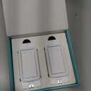 Kasa Smart Dimmer Switch 2-Gang HS220-2, Single Pole, Needs Neutral Wire, 2.4GHz Wi-Fi Light Switch Compatible with Alexa and Google Home, UL Certified, No Hub Required, White