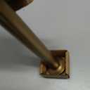 Ivilon Tension Curtain Rod - Spring Tension Rod for Windows or Shower, 24 to 36 Inch. Warm Gold