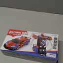 Remote Control Car, One-Button Transform Toys Car, 2.4GHz RC Cars 1:18 Scale, 360 Degree Rotation Police Car Toy Transforming into Robot Toy for Boys Girl Kids 4-7 8-12 6-8, Birthday (Red)