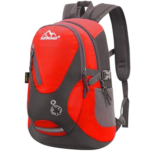 sunhiker Small Hiking Backpack Women Men 20L Lightweight Travel Backpack Daypack Casual Backpack For Cycling Outdoor Camping