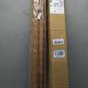 LazBlinds No Tools No Drill Cordless Bamboo Roman Shades, Light Filtering Window Treatment, Roll Up Bamboo Blinds for Windows 42'' W x 48'' H, Ceylon Light Russet