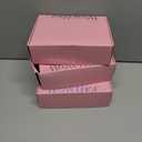 3 x Travel Jewelry Organizer Case with Zipper and Mirrored Charm, Small Portable Jewelry Storage Bag for Rings, Necklaces, Earrings, Travel Pouch, Gift for Teen, Holographic Pink