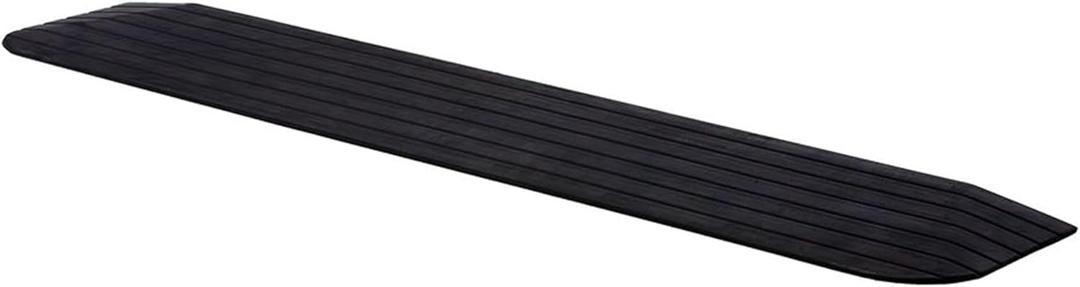 Silver Spring Solid Rubber Threshold Ramp 1/2" Rise, 1,500 lb. Capacity for Wheelchairs and Power Scooters Indoor Outdoor Use