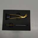 BEZOX Toe Nail Clippers for Seniors Long Handle - Toenails Clipper for Thick Nails, Fingernail Clipper for Men and Women - Golden