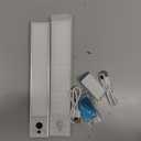 EZVALO 10inch Under Cabinet Lighting, Rechargeable Motion Sensor Light Indoor with 3 Color Temperatures, Dimmable & Magnetic Closet Lights, Wireless Under Counter Lights for Kitchen, Stairs (2 Pack)