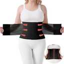 Trendyline Postpartum Belly Band for Women: Abdominal Binder for C Section Recovery Post Surgery Compression Reduce Swelling Diastasis Recti Repair - Lightweight Adjustable After Birth Belly Wrap